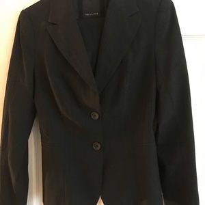 Black Limited Suit with Blazer and Skirt